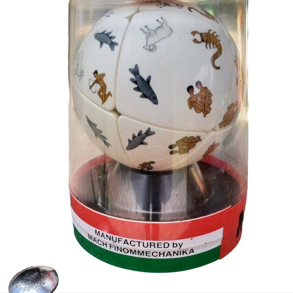 Zodiac puzzle ball Rare vintage - Picture 10 of 10